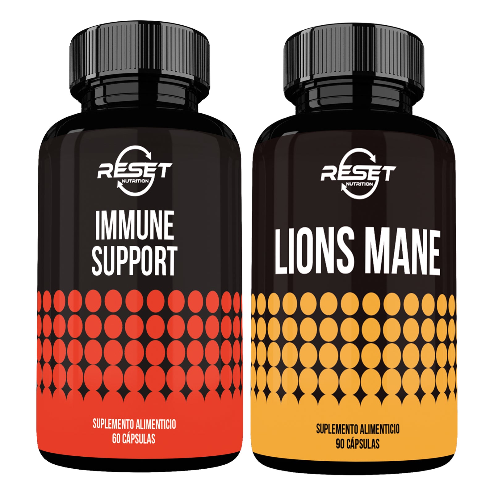 Kit de Melena de León + Apoyo Inmunológico | 90 + 60 Cápsulas | Claridad Mental, Función Cerebral y Apoyo a la Defensa Inmunológica