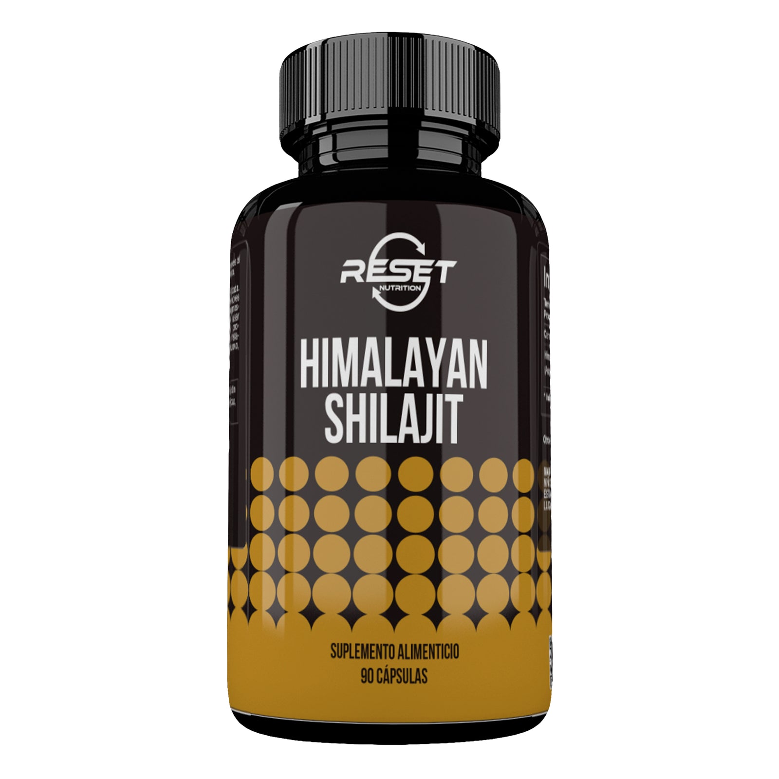 Shilajit del Himalaya - 90 cápsulas 100% natural, puro y orgánico - suministro para 3 meses