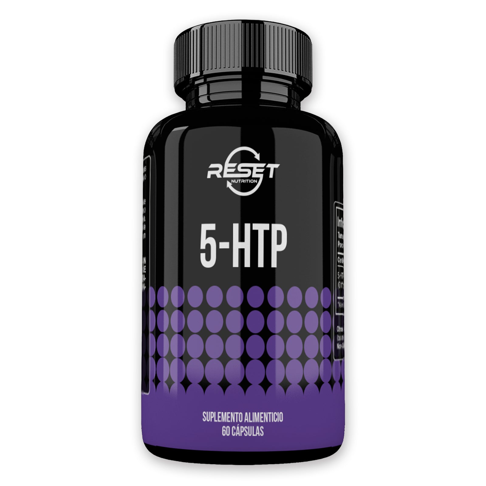 5-HTP 100 mg - 60 cápsulas con 5-Hidroxitriptófano - aumenta la serotonina y mejora el estado de ánimo