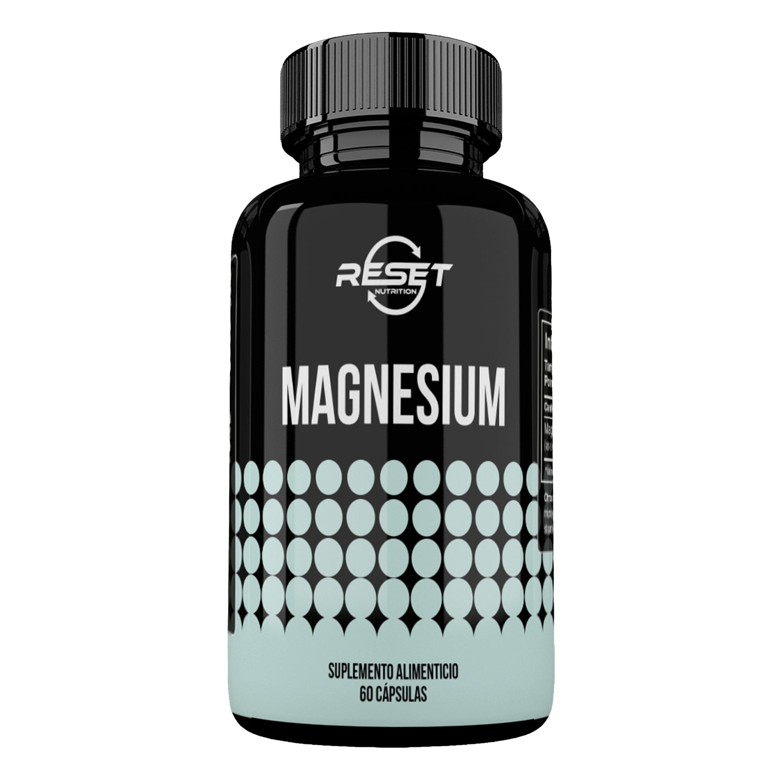 Magnesium 500 mg - 60 capsules - regulates blood pressure, boosts energy, and balances the nervous system