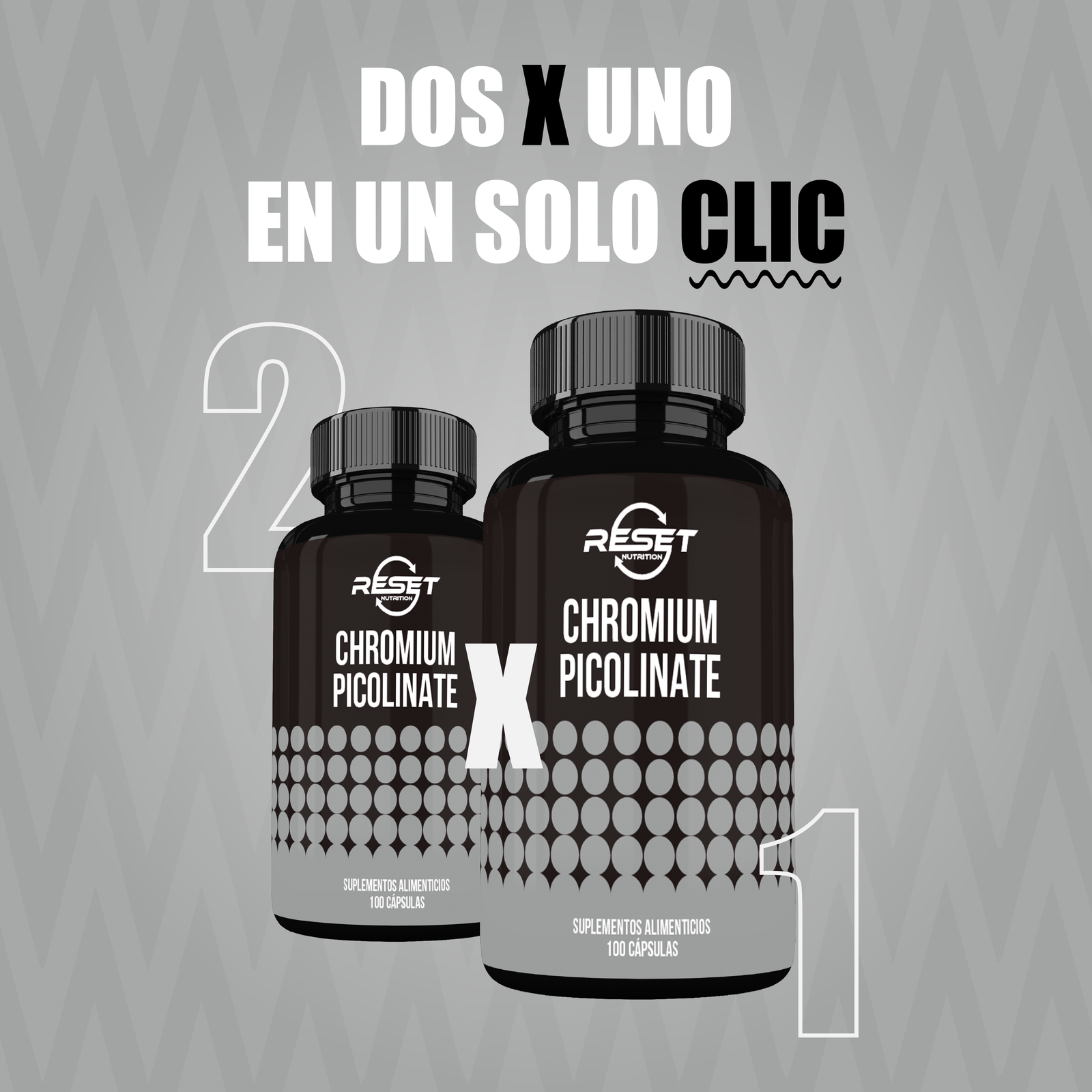 Cromio Picolinato 200 mcg - 100 cápsulas con absorción óptima - regula el azúcar en la sangre y acelera el metabolismo