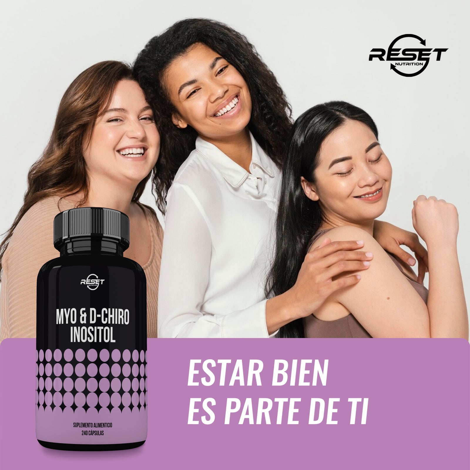 Myo e D-Chiro Inositol | Equilibrio Hormonal, Salud Reproductiva y Bienestar Metabólico