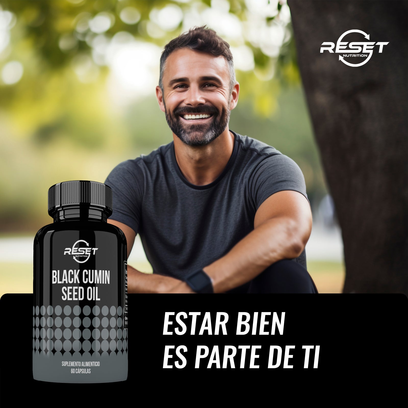 Aceite de Semilla de Comino Negro 500 mg - 60 cápsulas con extracto puro - fortalece la inmunidad y alivia las alergias