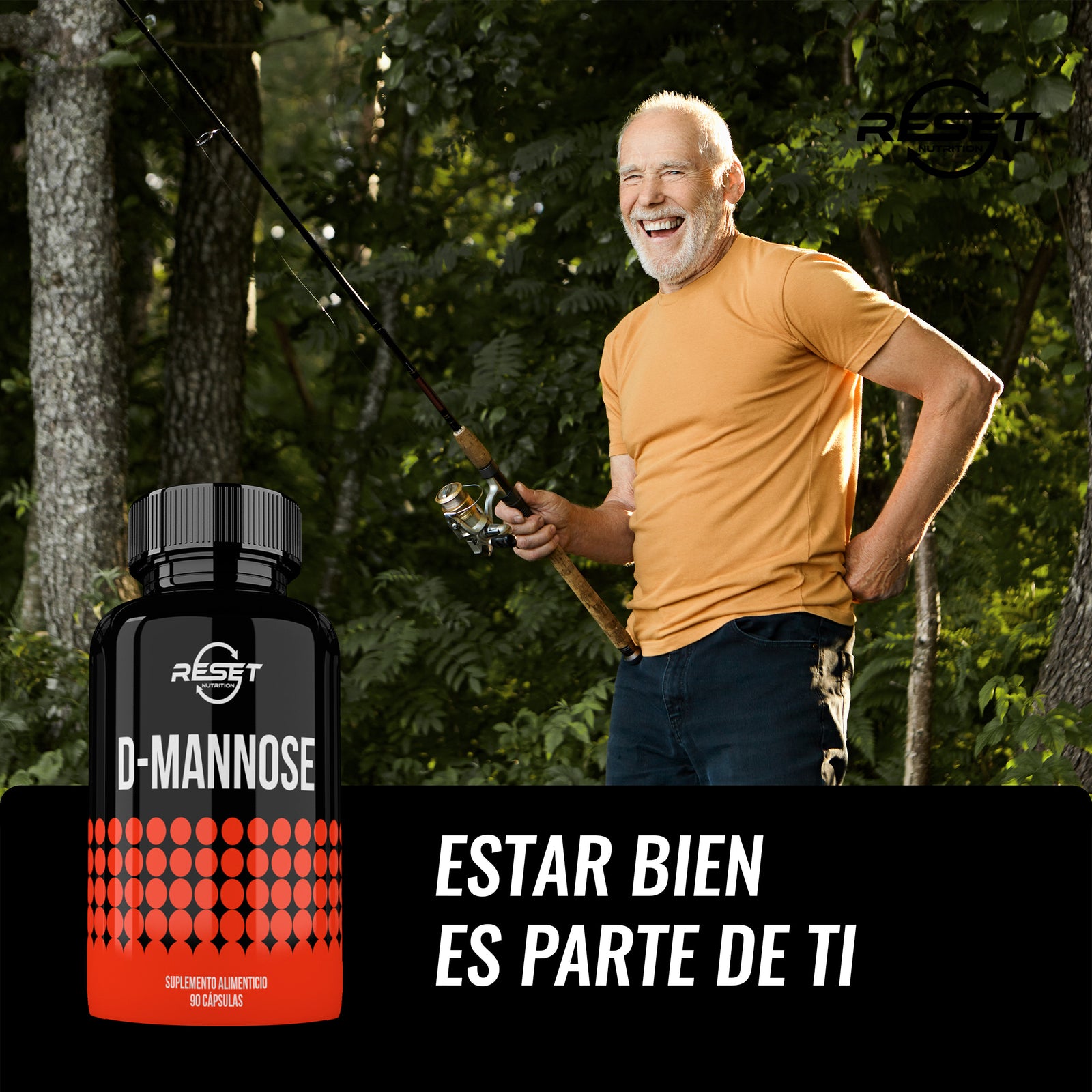 D-Manosa 1500 mg - 90 cápsulas con absorción óptima - previene y combate las infecciones urinarias