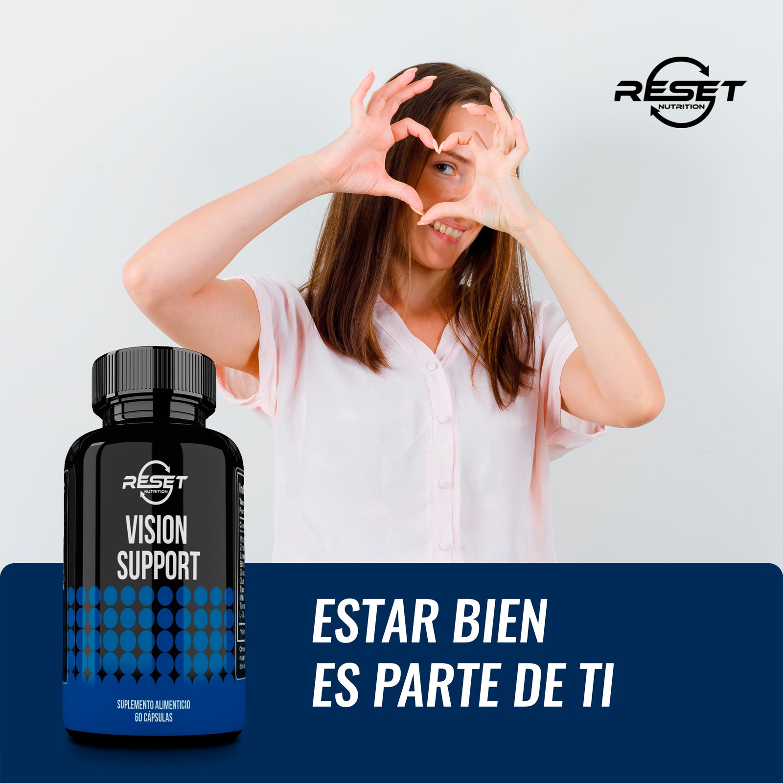 Vision Support - 60 capsules with lutein - protects eye health and enhances vision