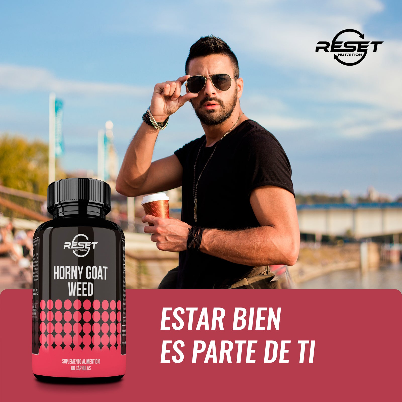 Horny Goat Weed - 60 cápsulas - suplemento para la potencia masculina con propiedades afrodisíacas