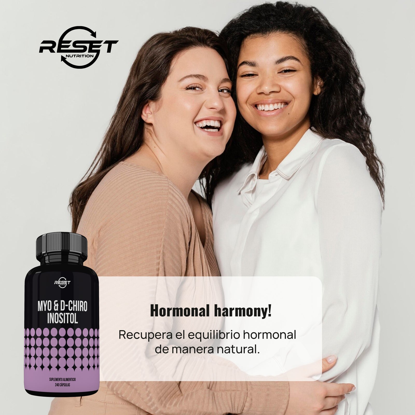 Myo e D-Chiro Inositol | Equilibrio Hormonal, Salud Reproductiva y Bienestar Metabólico