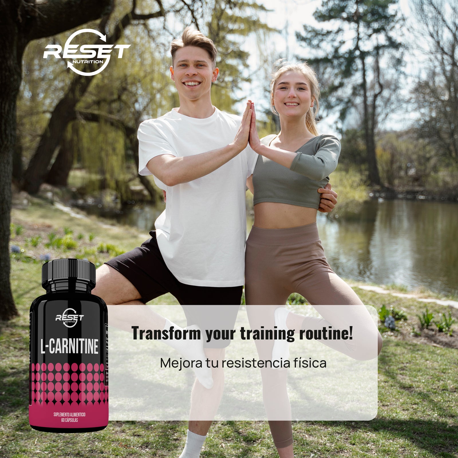 L-Carnitina 500 mg - 60 cápsulas con Omega 3, 6 y 9 - combate la fatiga muscular y aumenta la energía