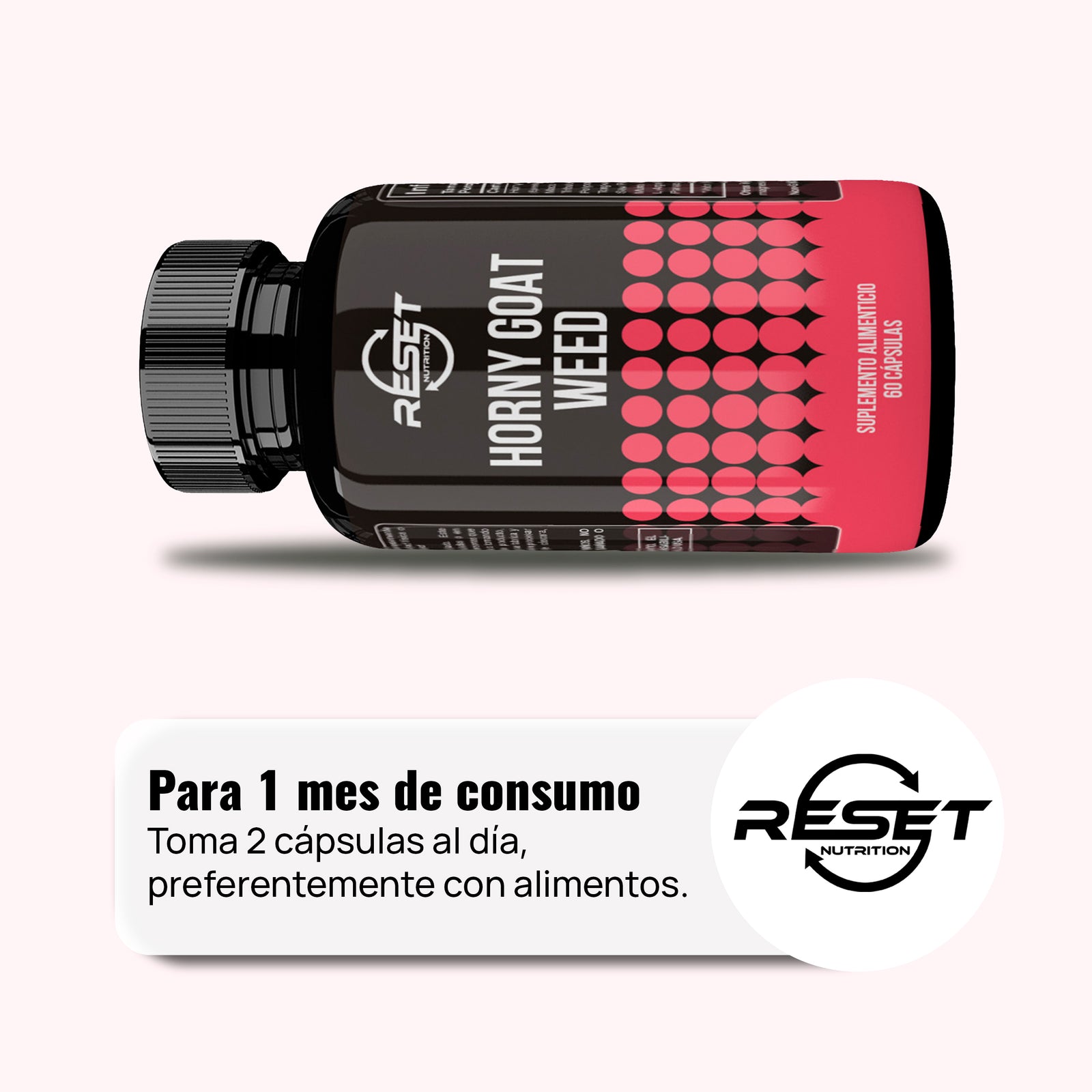 Horny Goat Weed - 60 cápsulas - suplemento para la potencia masculina con propiedades afrodisíacas