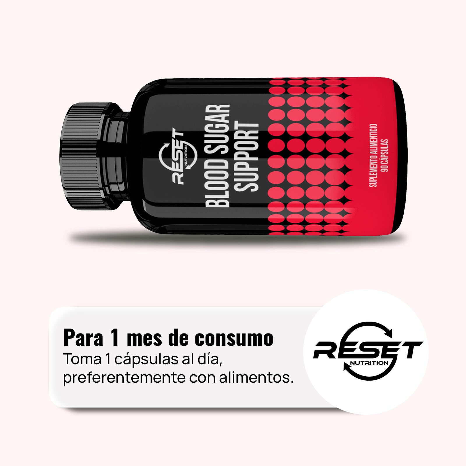 Blood Sugar Support - 90 capsules with bitter melon and cinnamon - regulates blood sugar and supports blood pressure