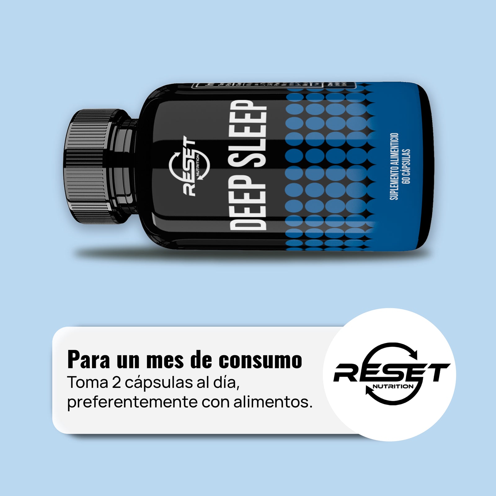 Deep Sleep - 60 capsules - improves sleep quality and fights insomnia