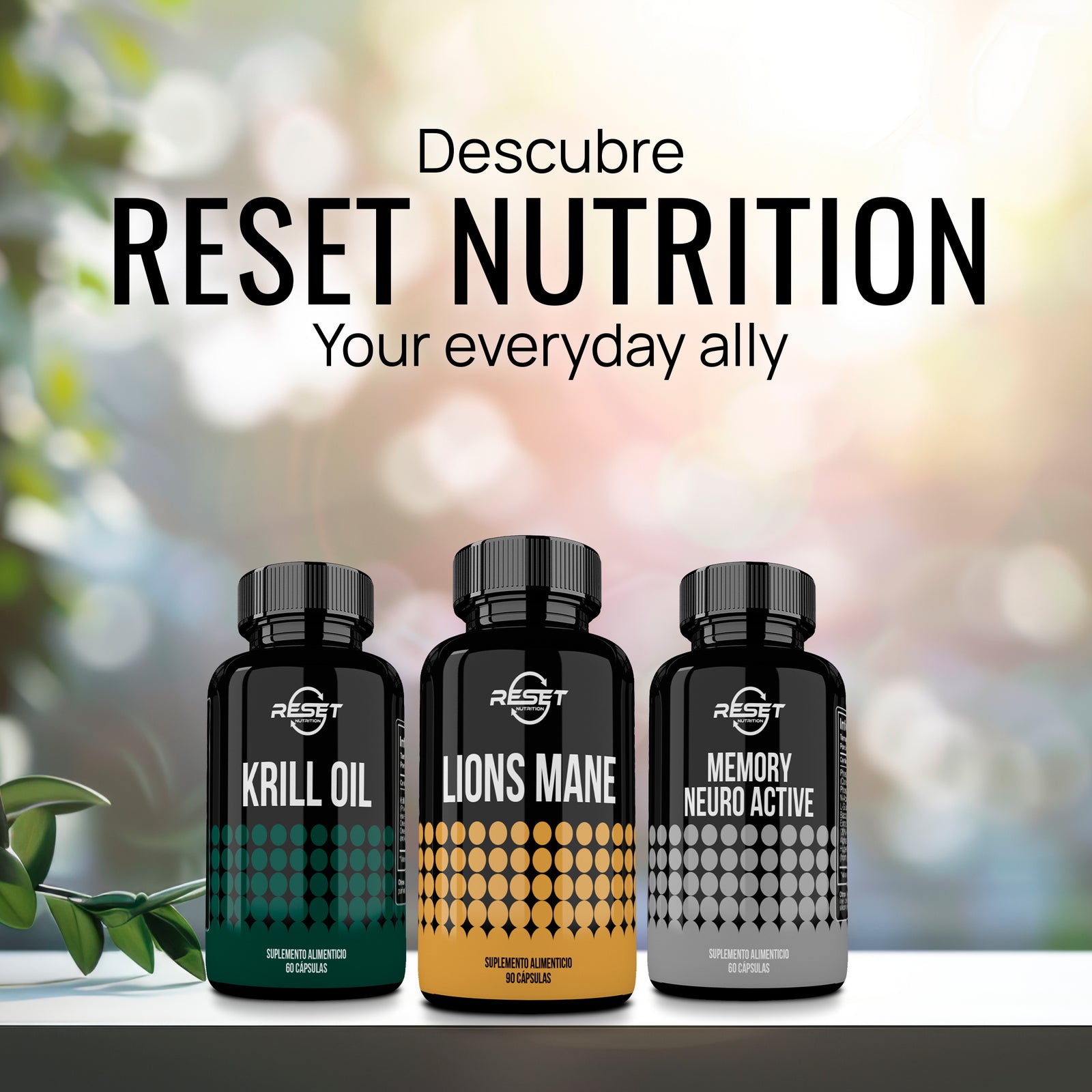 Melena de León - 90 cápsulas - mejora la memoria, el enfoque y fortalece el sistema inmunológico