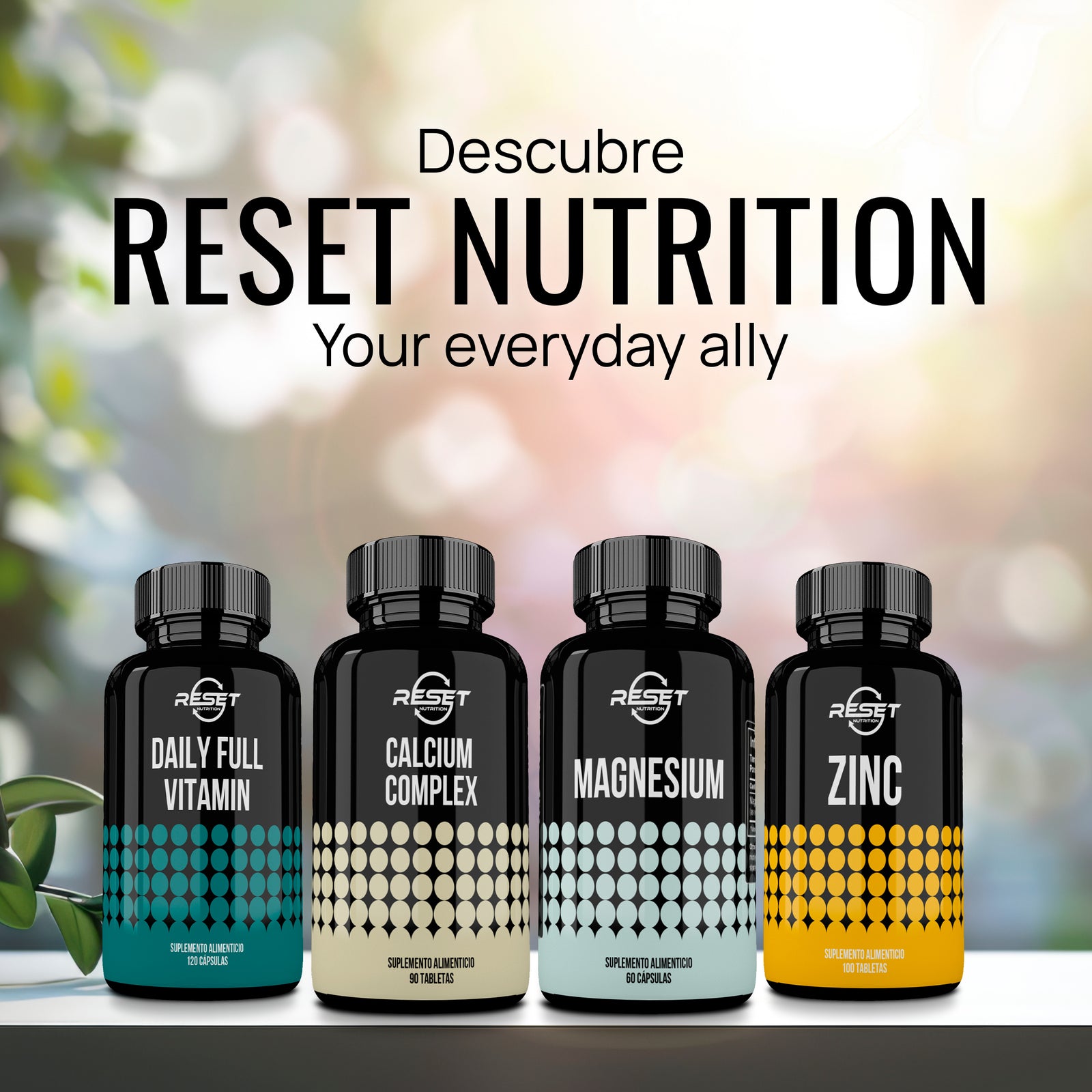 Complejo de calcio - 90 tabletas con vitamina A y D - prevención de la osteoporosis y dientes y músculos fuertes