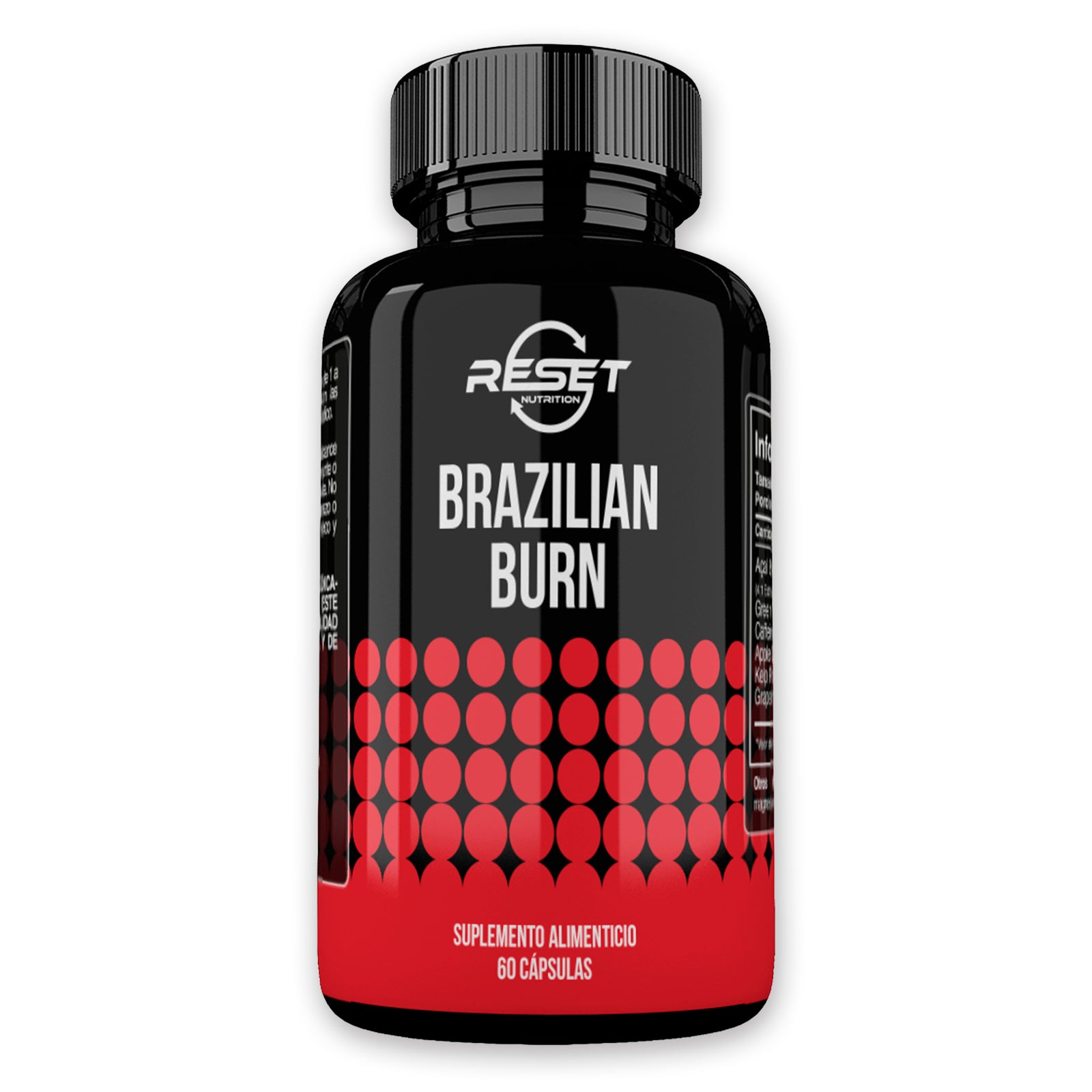 Brazilian Burn - 60 cápsulas con Açaí - suplemento natural ideal para ejercicio y energía