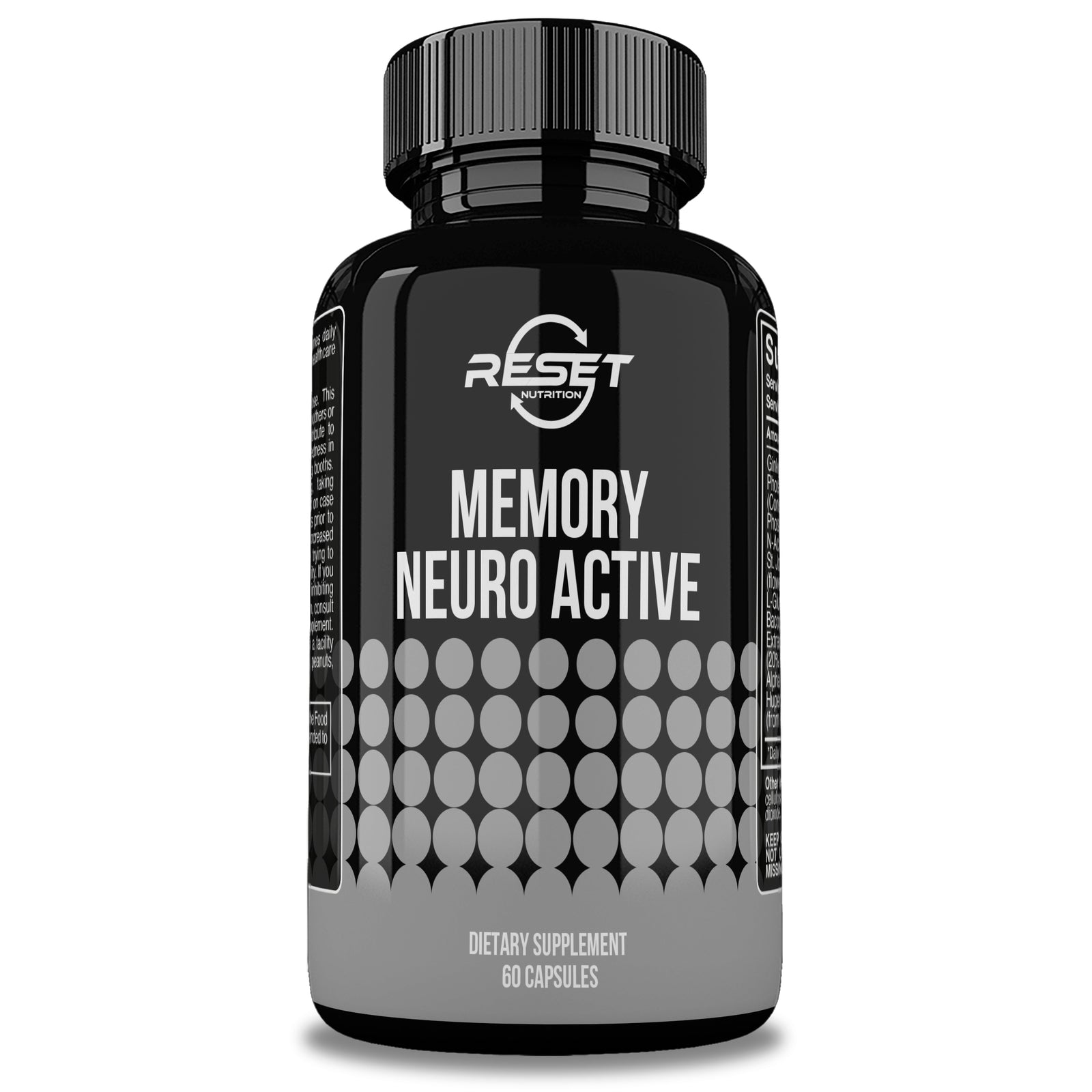 Memory Neuro Active - 60 capsules - enhances focus, memory, and mental agility