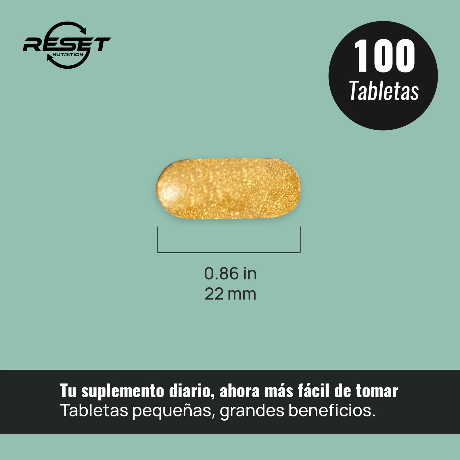 Tribulus - 100 tabletas - soporte para la potencia masculina, energía y rendimiento atlético