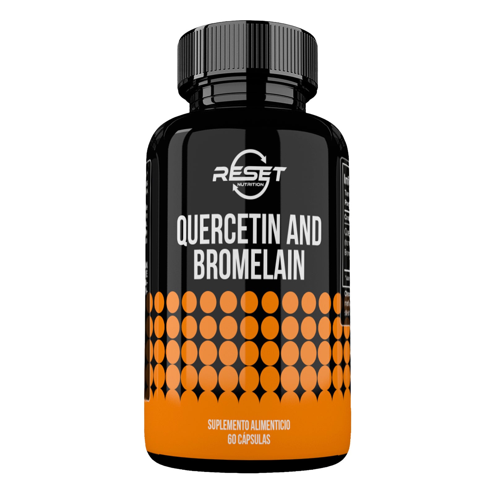 Quercetina y Bromelina 500 mg - 60 cápsulas - apoya la regulación de la presión arterial y el control de la glucosa