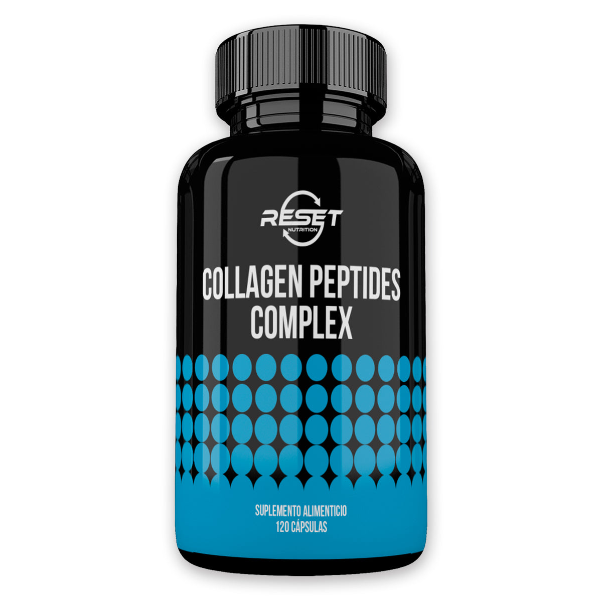 Complejo de Péptidos de Colágeno - 120 Cápsulas - Apoya la Regeneración de la Piel y las Articulaciones