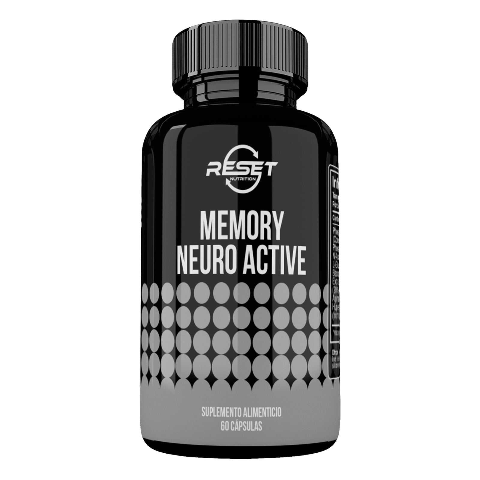 Memory Neuro Active - 60 cápsulas - mejora el enfoque, la memoria y la agilidad mental