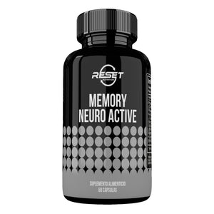 MEMORY NEURO ACTIVE | CONCENTRATION AND MEMORY | 60 CAPSULES | RESET NUTRITION | MADE IN USA