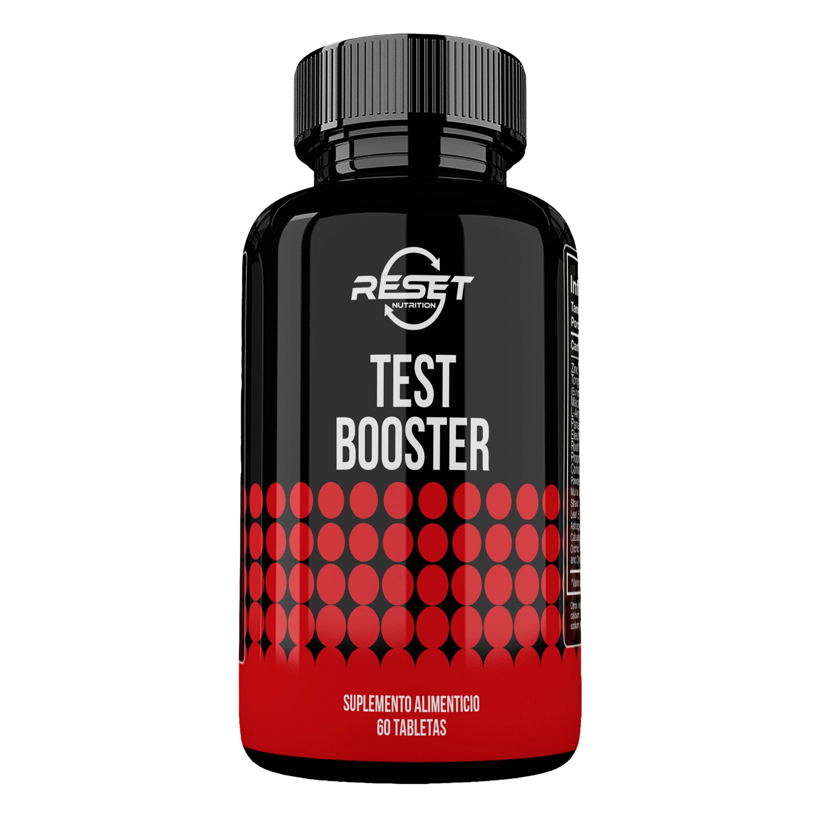 Test Booster - Testosterona Natural para Hombres - 60 Tabletas - Energía, Resistencia y Vitalidad Mejoradas