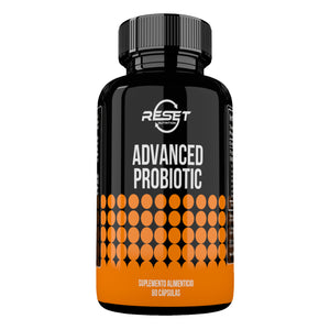 ADVANCED PROBIOTIC | PROBIOTICS 60 BILLION UFC'S | DIGESTION | 60 CAPSULES | RESET NUTRITION | MADE IN USA