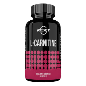 L-CARNITINE 500MG | MUSCLE FATIGUE | 60 CAPSULES | RESET NUTRITION | MADE IN USA