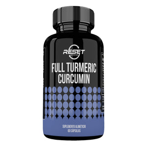 FULL TURMERIC CURCUMIN 750 MG | TURMERIC | 60 CAPSULES | RESET NUTRITION | MADE IN USA