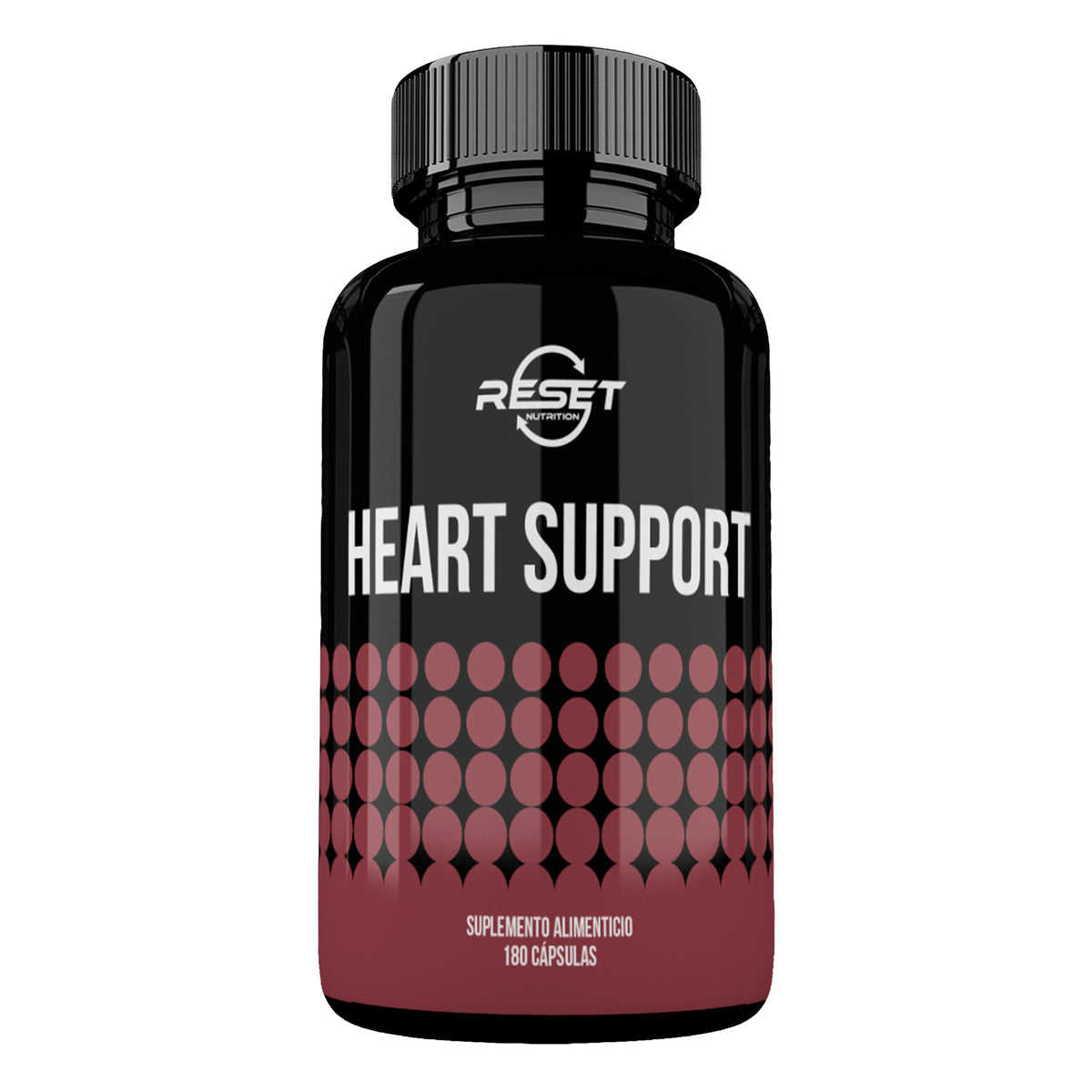 Soporte para el corazón - 180 cápsulas con vitaminas y CoQ10 - regula el colesterol y apoya la salud del corazón