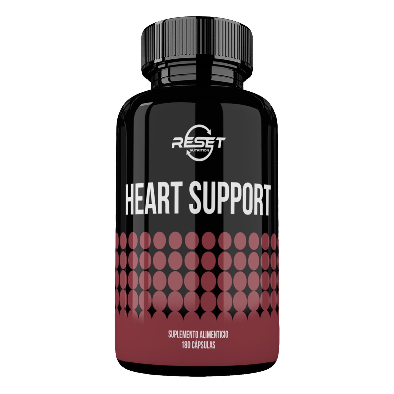 Soporte para el corazón - 180 cápsulas con vitaminas y CoQ10 - regula el colesterol y apoya la salud del corazón