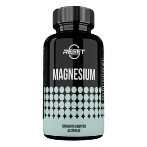 MAGNESIUM 500 MG | HIGH PRESSURE | HYPERTENSION | 60 CAPSULES | RESET NUTRITION | MADE IN USA