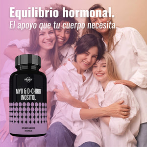 Myo y D-Chiro Inositol | Equilibrio Hormonal, Salud Reproductiva y Bienestar Metabólico