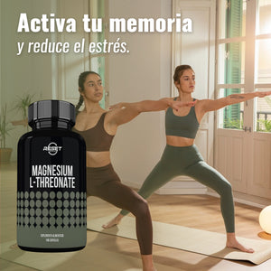 Magnesium L-Threonate | Alivio del Estrés, Mejora de la Memoria, Mejor Calidad del Sueño y Soporte para Calambres Musculares