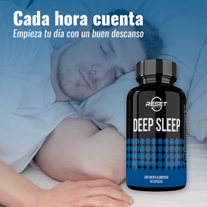 DEEP SLEEP | SLEEP AND INSOMNIA SUPPLEMENT | 60 CAPSULES | RESET NUTRITION | MADE IN USA