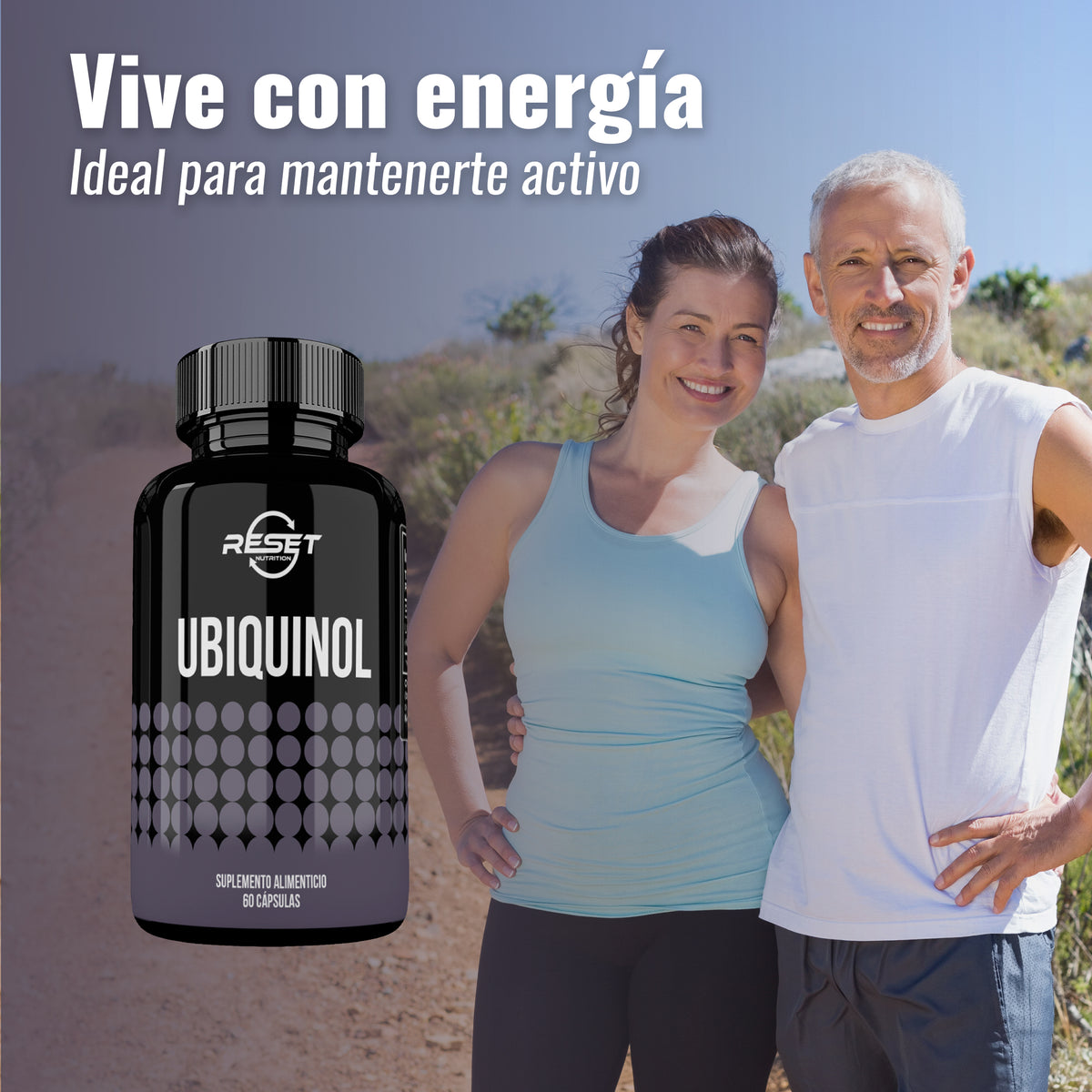 Ubiquinol Q10 - 60 capsules - supports blood pressure regulation and provides powerful antioxidant effects
