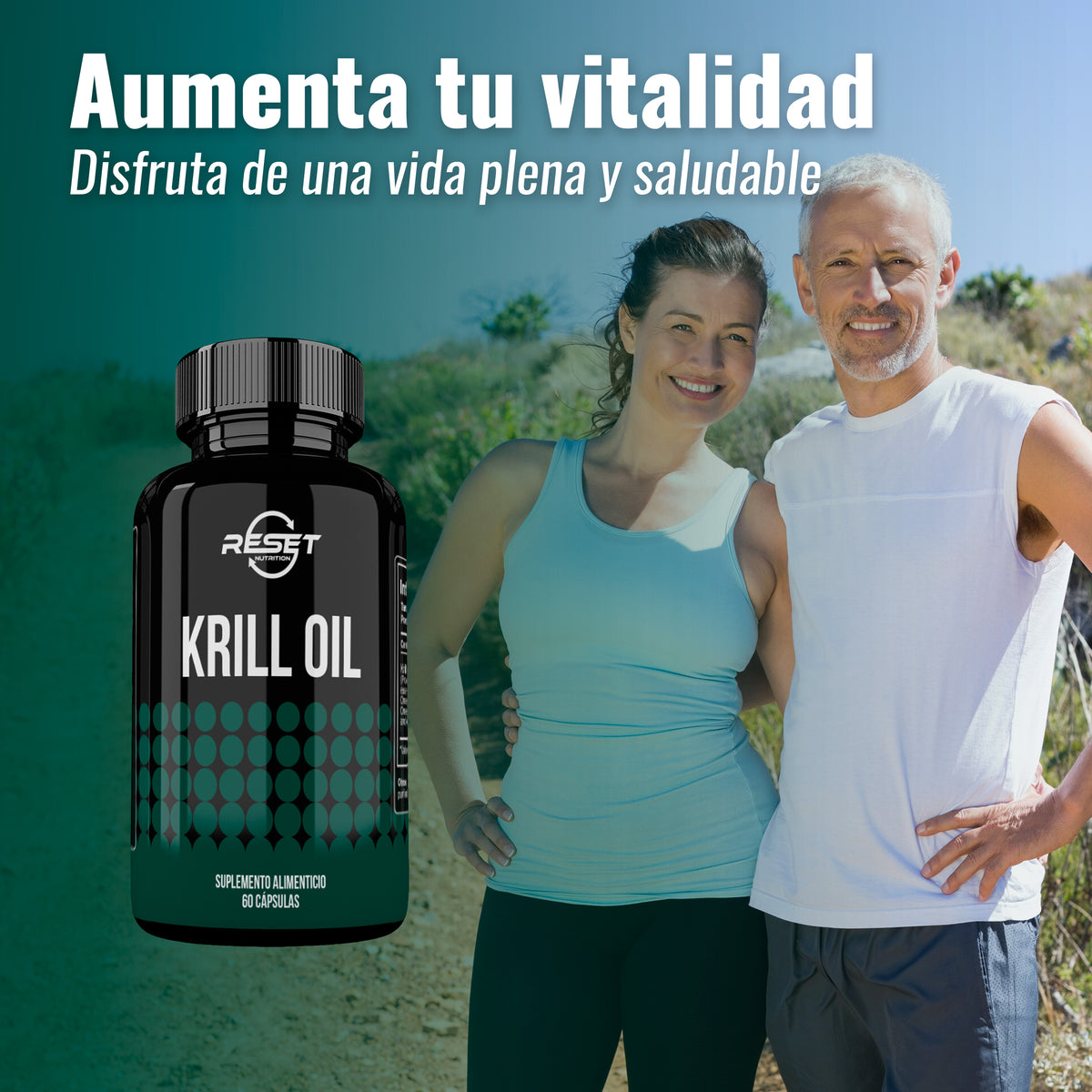 Aceite de kril 500 mg - 60 cápsulas con astaxantina - mejora la memoria, la concentración y la salud cardiovascular