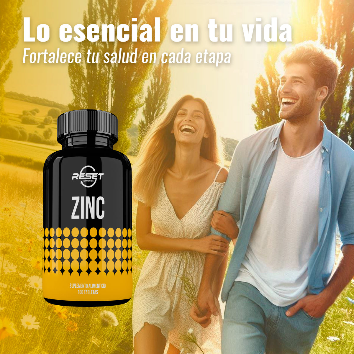 Zinc - 100 tablets - strengthens the immune system and supports cardiovascular health