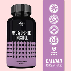 Myo y D-Chiro Inositol | Equilibrio Hormonal, Salud Reproductiva y Bienestar Metabólico