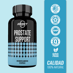 PROSTATE SUPPORT | URINARY TRACT AND PROSTATE | 90 CAPSULES | RESET NUTRITION | MADE IN USA