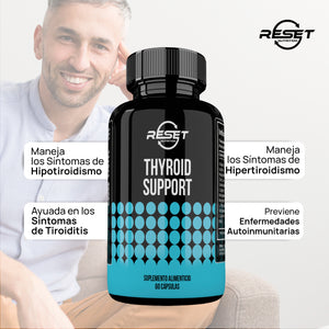 Advanced Thyroid Support Supplement - 60 Capsules, - Boost Energy, Metabolism & Overall Wellness