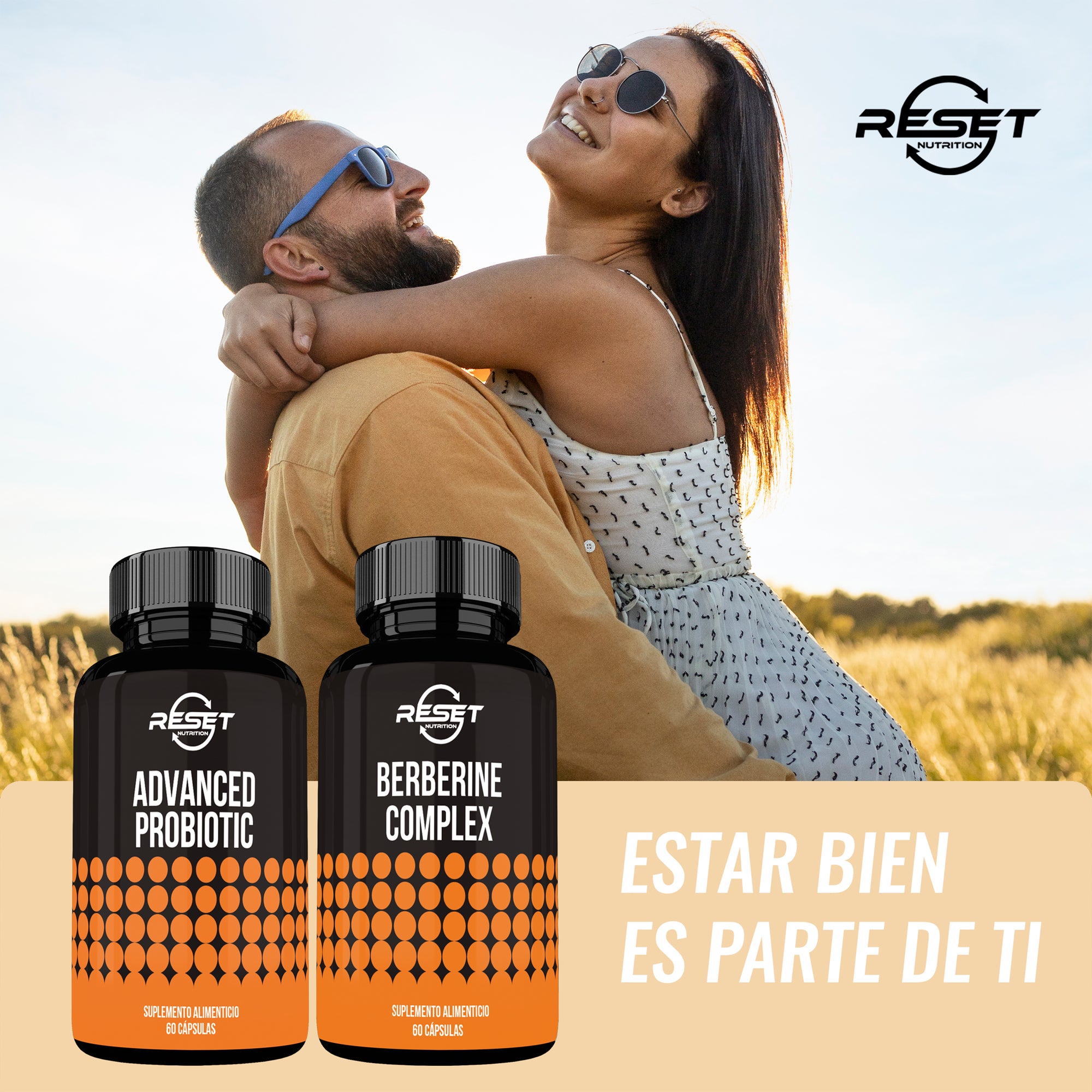 Kit Sugar Balance | Berberina + Probióticos | 60 + 60 Cápsulas | Control de Azúcar en Sangre y Apoyo a un Metabolismo Saludable