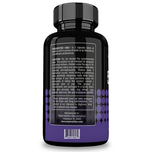 5-HTP 100MG | 5-HIDROXITRIPTÓFANO | 60 CÁPSULAS | RESET NUTRITION | HECHO EN EE.UU