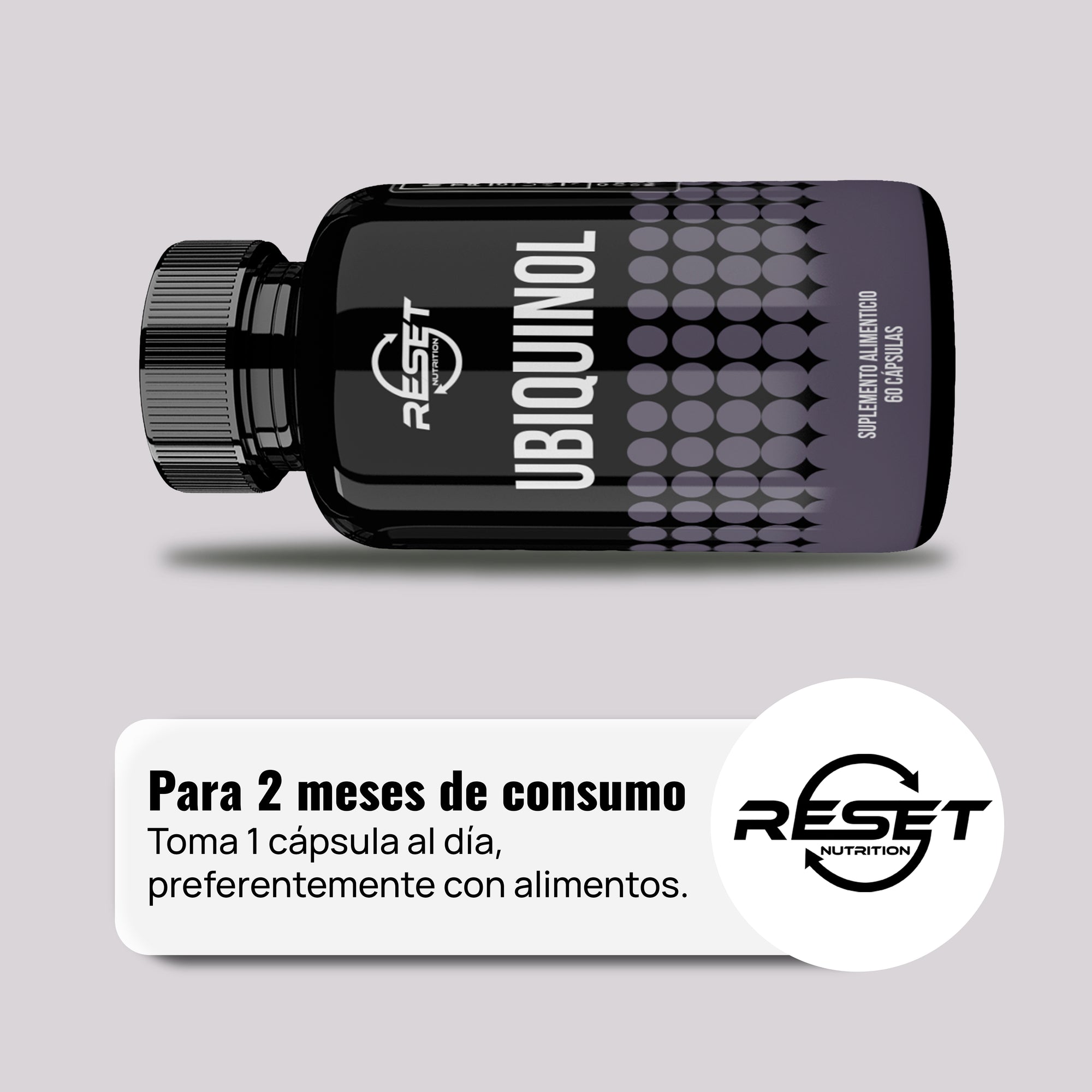 Ubiquinol Q10 - 60 cápsulas - apoya la regulación de la presión arterial y proporciona potentes efectos antioxidantes