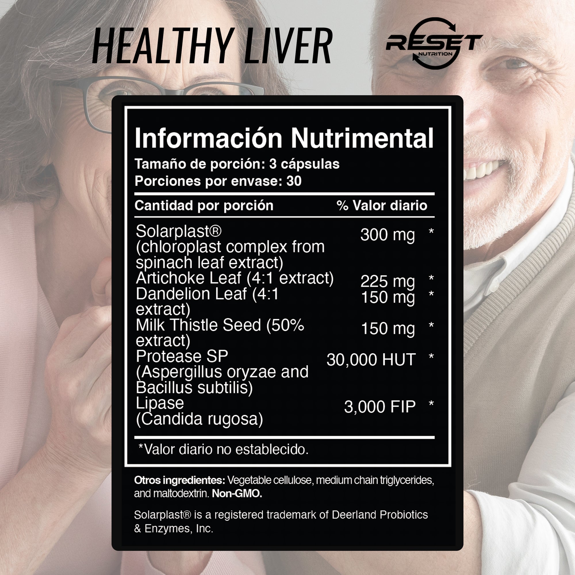 Healthy Liver - 90 capsules with natural extracts - protects and detoxifies the liver