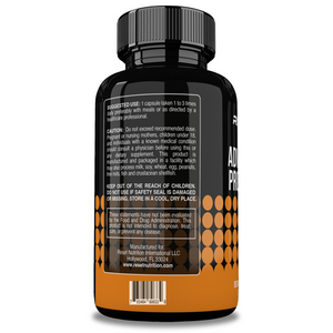 ADVANCED PROBIOTIC | PROBIÓTICOS 60 MIL MILLONES DE UFC | DIGESTIÓN | 60 CÁPSULAS | RESET NUTRITION | HECHO EN EE.UU