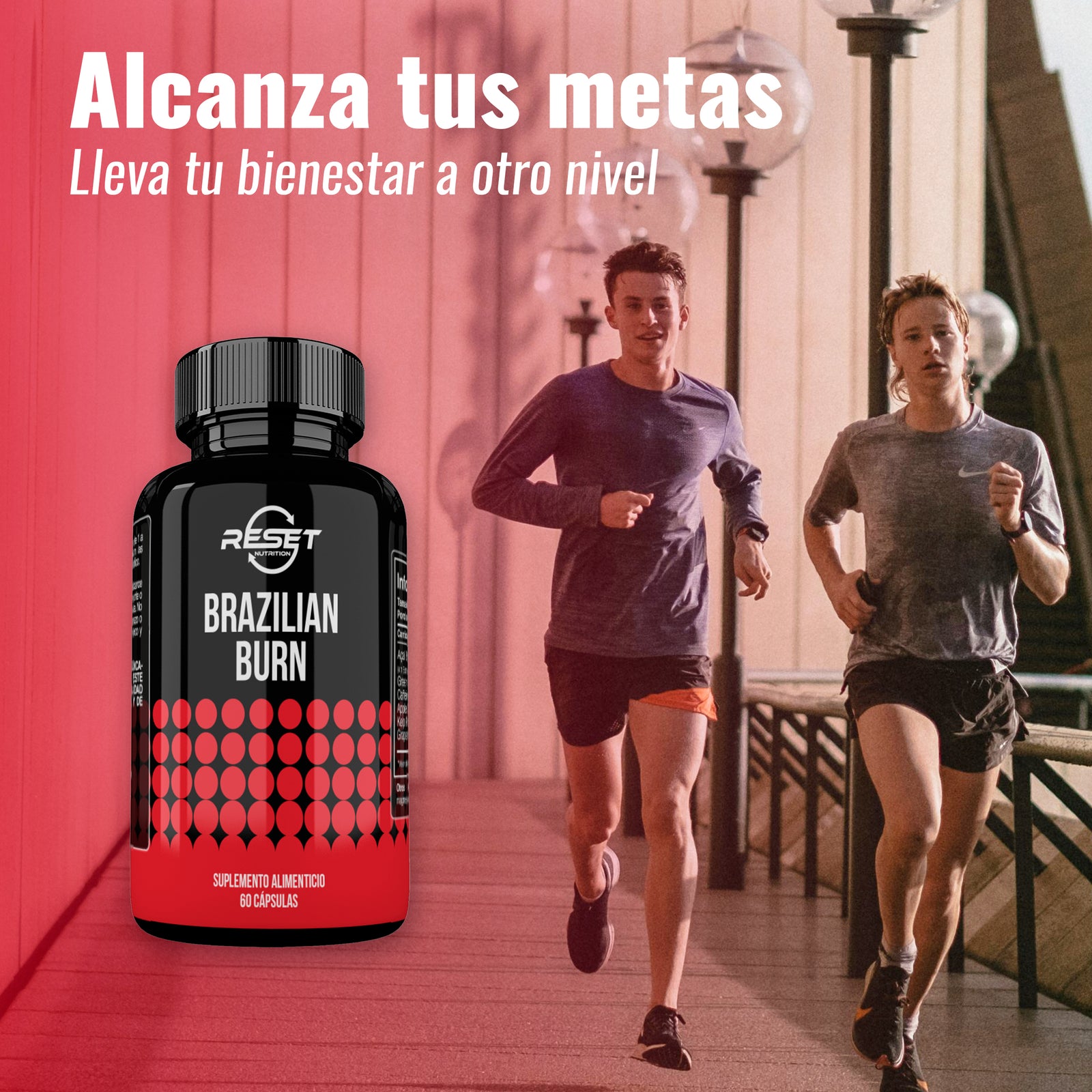 Brazilian Burn - 60 cápsulas con Açaí - suplemento natural ideal para ejercicio y energía