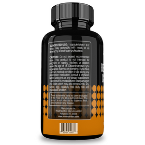 BERBERINE COMPLEX 500 MG| DIABETES, COLESTEROL Y TRIGLICERIDOS | 60 CÁPSULAS | RESET NUTRITION | HECHO EN EE.UU