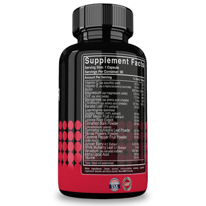 BLOOD SUGAR SUPPORT | PRESIÓN ALTA | HIPERTENSIÓN| 90 CÁPSULAS | RESET NUTRITION | HECHO EN EE.UU