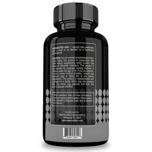 CHROMIUM PICOLINATE 200 MCG | CROMO PICOLINATO DE CROMO | 100 CÁPSULAS | RESET NUTRITION | HECHO EN EE.UU