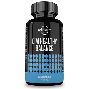 DIM Healthy Balance – 60 cápsulas: apoyo al metabolismo del estrógeno con BioPerine® y extracto de brócoli